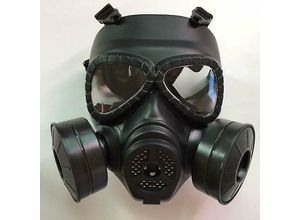 8130963081302 - Mumu - Atemschutzmaske Tactical Black Gas Mask Outdoor Military Style Schutzmaske