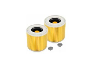 8130978268088 - Mumu - 2er-Pack Kartuschenfilter für Kärcher WD3 Premium WD2 WD3 WD3P MV2 MV3 – WD3-Filter – Ersatzfilter für Kärcher Staubsauger