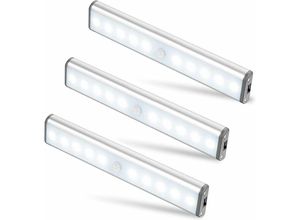 8130997125225 - LED-Licht kabellos über USB wiederaufladbar magnetisch Bewegungssensor 2 Beleuchtungsmodi tragbar Schranklichter tragbare Notlichter