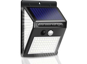 8131003601436 - Aiperq - Solarlampe für den Außenbereich 50 LED-Solarleuchte IP65 wasserdicht für den Außenbereich LED-Flutlicht mit Bewegungsmelder kabellose