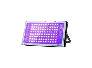 8131003605014 - 100-W-Schwarzlichtprojektor leistungsstarkes UV-Licht 395 nm IP66 wasserdicht kann für Schwarzlichtpartys verwendet werden fluoreszierende