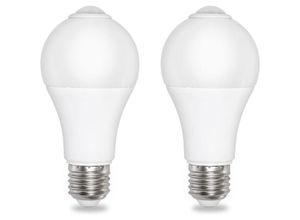 8131003605175 - Glühbirne mit Dämmerungssensor E27 12 w Kaltweiß 6000 k 1000 lm ac 230 v 120 Grad automatisches Ein- Ausschalten E27-Lichtdetektor-Glühbirne