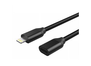 8131003630122 - 1 m Lightning-Verlängerungskabel für iPhone iPad iPhone-Verlängerungskabel Apple MFi-zertifizierte Buchse auf Stecker Pass Audio Video Musik