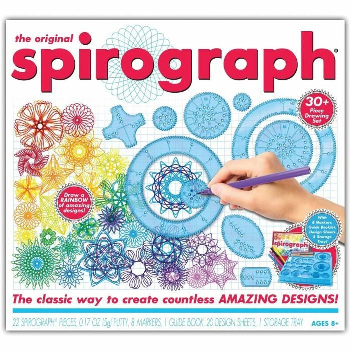 8194410101302 - Zeichenset Spirograph 30 Stücke 8194410101302 - Zeichenset Spirograph 30 Stücke