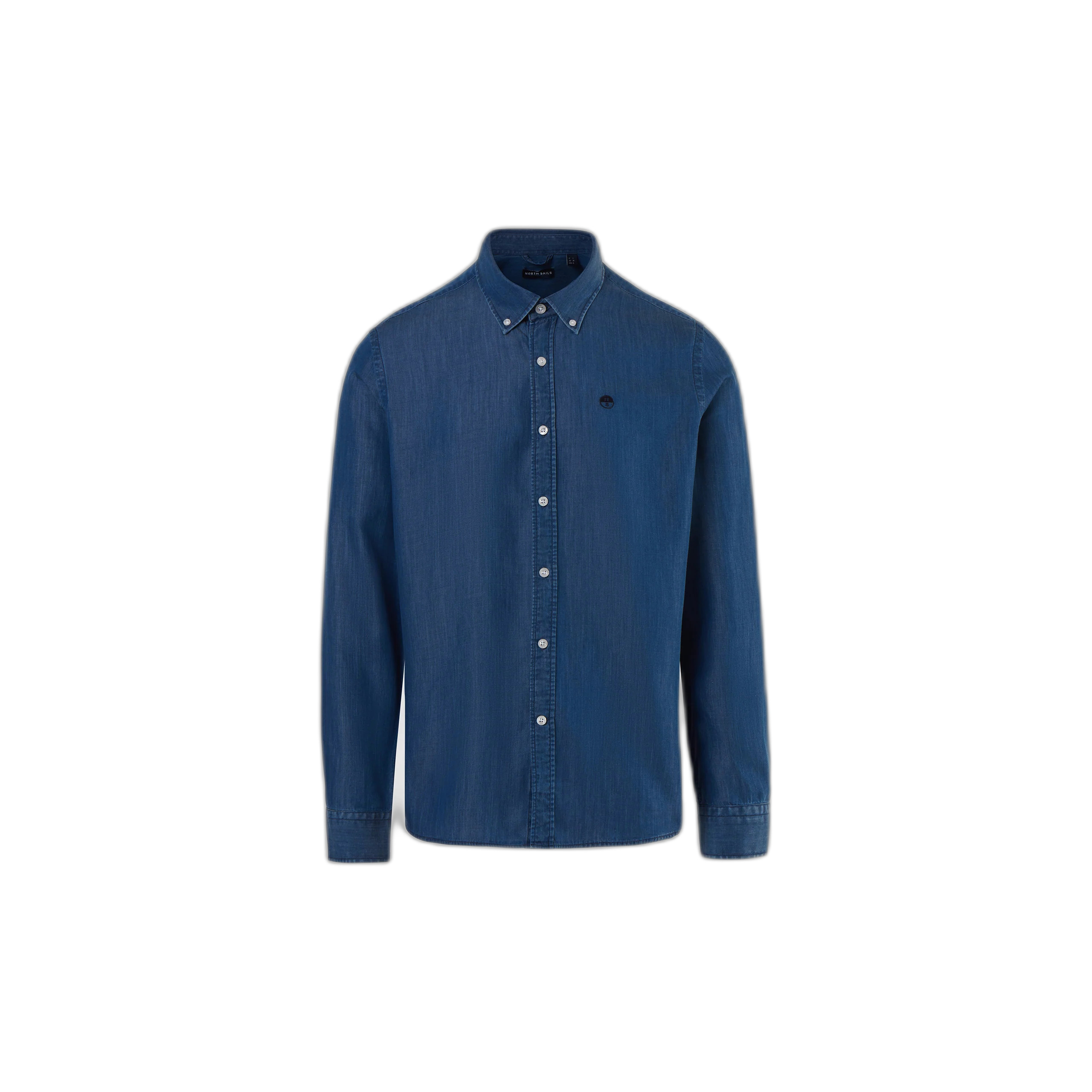 8300825760564 - Langärmeliges Jeanshemd aus Chambray-Stoff Tencel™