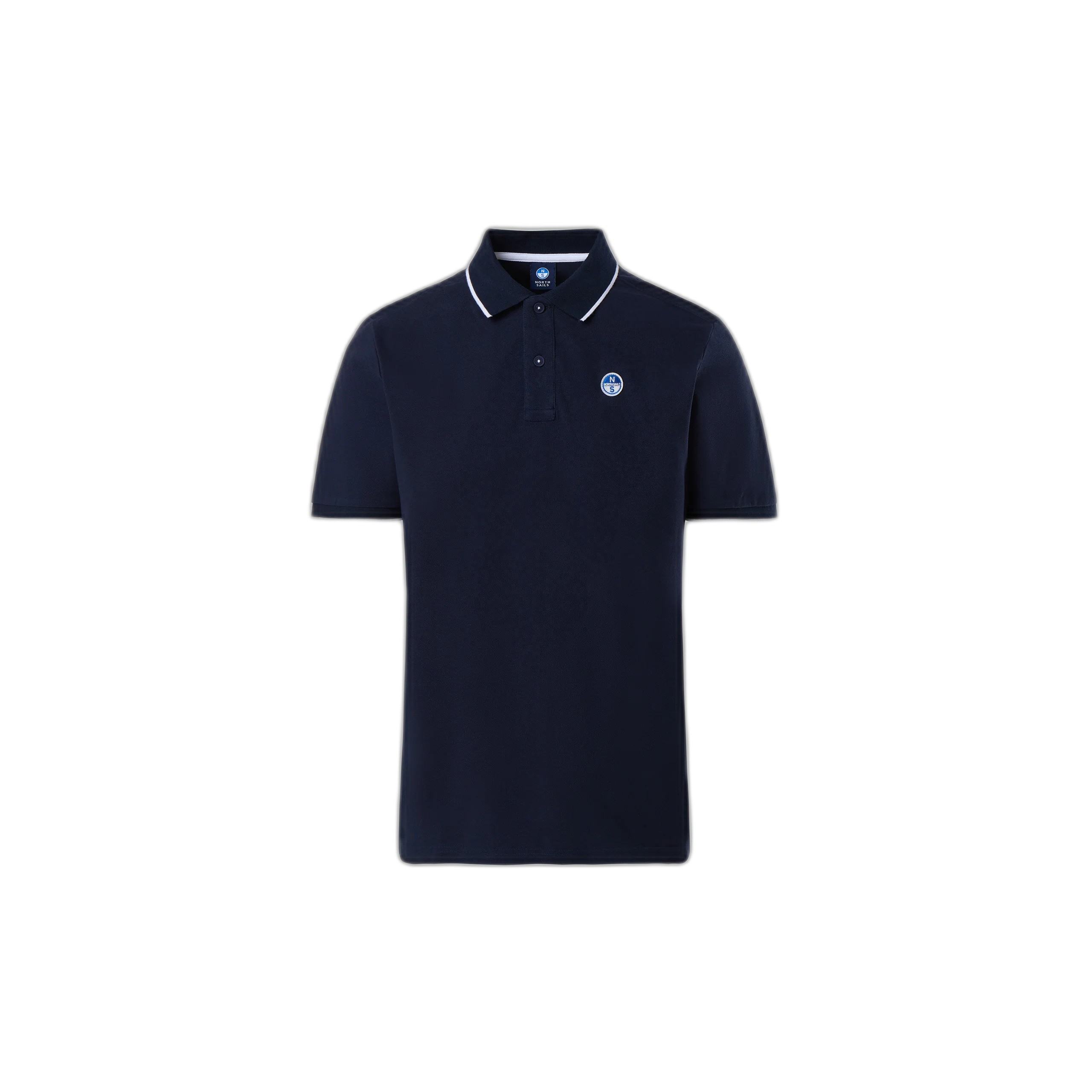 8300825783136 - Gestreiftes Kontrastpoloshirt mit Logokragen North Sails