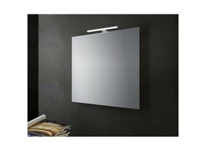 8300926121073 - Polierter bündiger Badezimmerspiegel mit LED-Lampe 60x60 cm Spiegel ohne Lampe