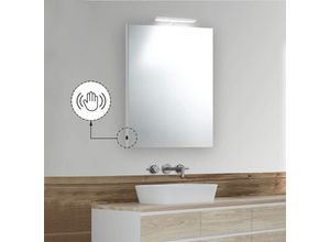 8300926156785 - Etrusca - Badezimmerspiegel 70x100 cm mit Touch-Schalter und LED-Lampe