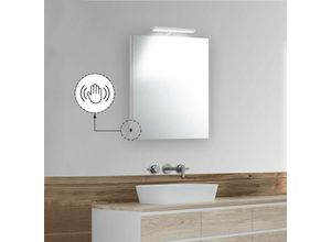 8300926156815 - Etrusca - Badezimmerspiegel 50x70 cm mit Premium-LED und Touch-Schalter