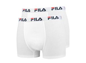 8300958207936 - FILA Boxershort 2er Pack Herren Baumwolle weiß