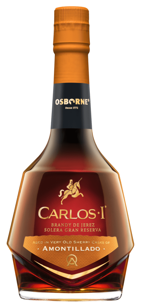 8410337089081 - Carlos I Amontillado Brandy Brandy de Jerez Gran Reserva - 403% vol