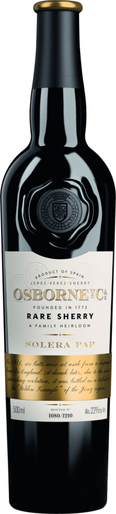 8410337090537 - Osborne »RARE« Sherry Palo Cortado Solera PAP