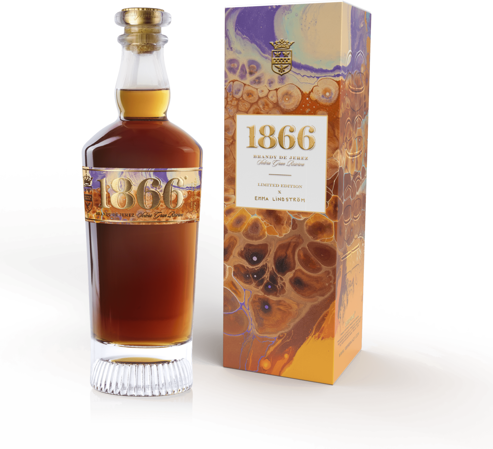 8410337098168 - 1866 Brandy de Jerez Limited Edition Emma Lindström