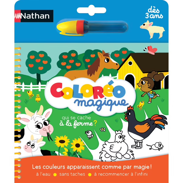 8410446316122 - Gesellschaftsspiele Coloréo à la ferme 8410446316122 - Gesellschaftsspiele Coloréo à la ferme