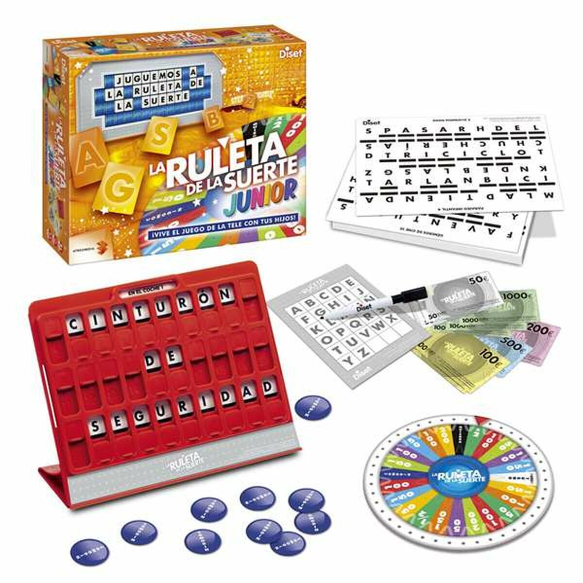 8410446462072 - Educational Game La Ruleta De La Suerte Junior