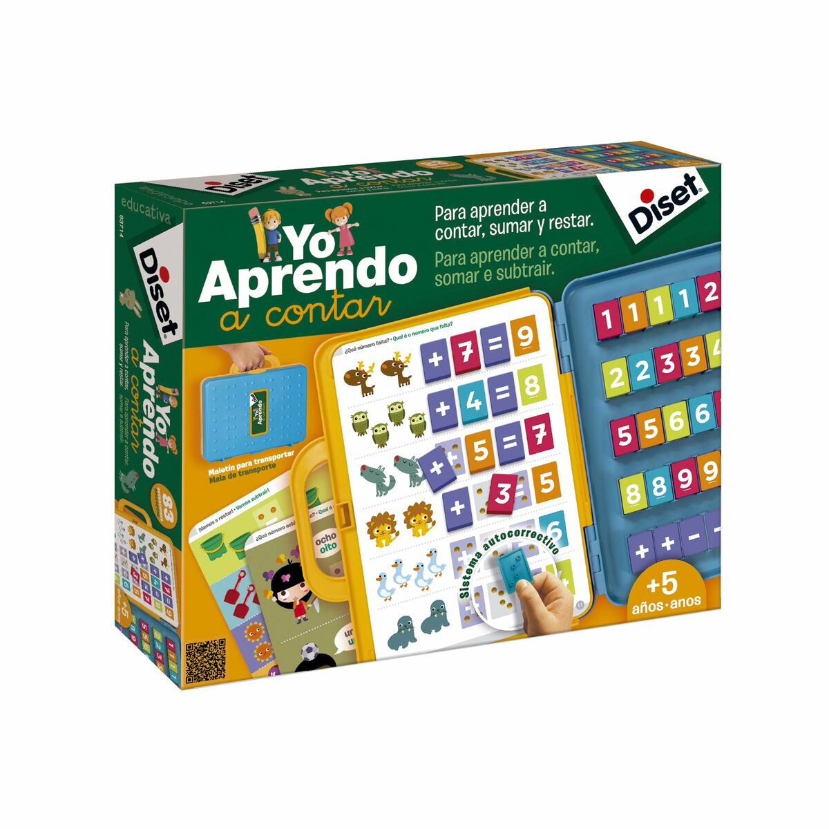 8410446637142 - Lernspiel 63752 Spiel zum Erlernen des Addierens und Subtrahierens 8410446637142 - Lernspiel 63752 Spiel zum Erlernen des Addierens und Subtrahierens