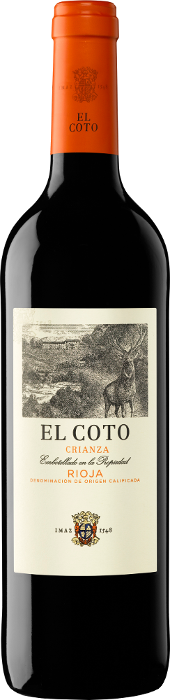 8410537200422 - Rotwein Rioja El Coto Crianza DOCa von El Coto de Rioja 6 Flaschen Sparpaket mit je 075l