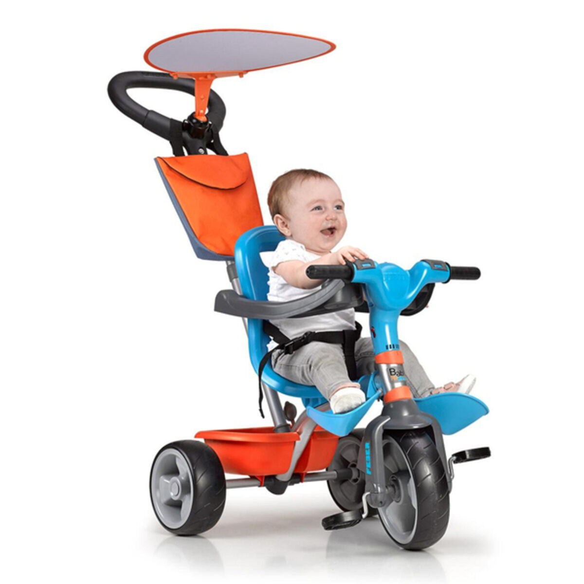 8410779066602 - Tricycle Baby Plus Music Blue Orange