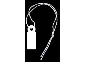 8410782003847 - Apli - Hängeetiketten 9x24mm weiß mit Faden 1000 Stück