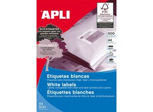 8410782017950 - Apli - Schachtel 500 Blatt weißes Etikett ilc 105x424