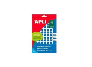 8410782027317 - Apli - Appli-Etiketten 10 mm 8h blau