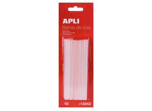 8410782132431 - Apli - Nachfüll-Heißklebesticks - ø 75 mm x 10 cm - 10 Sticks