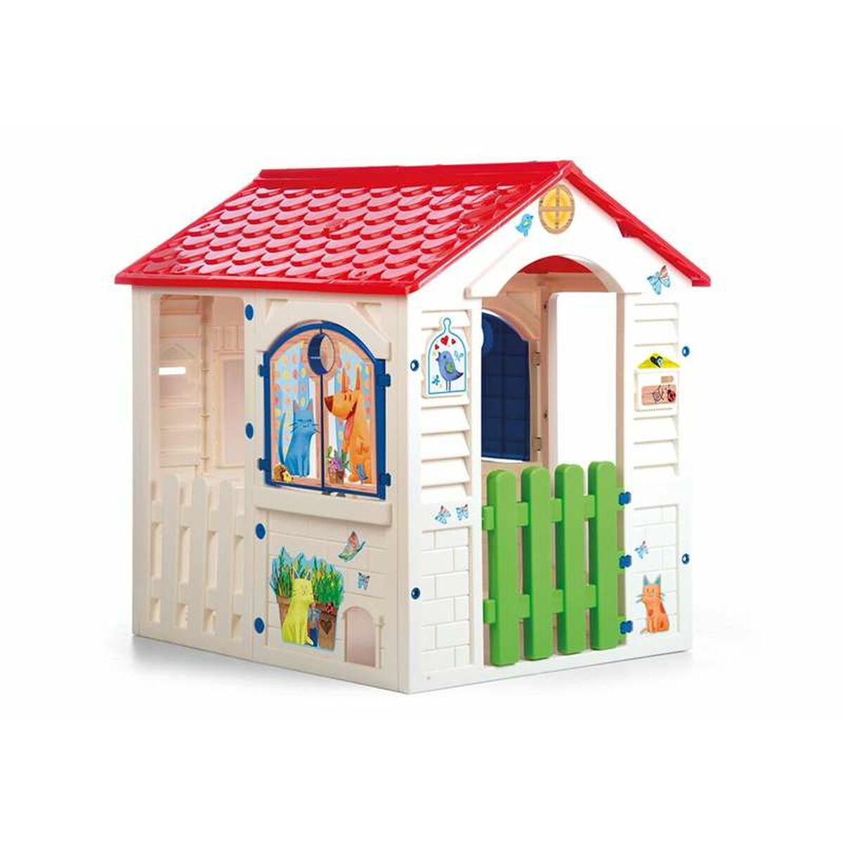 8410788896078 - Childrens play house Country Cottage 84 x 103 x 104 cm