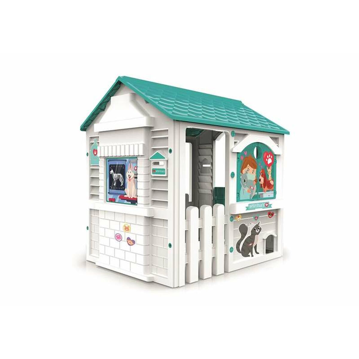 8410788896191 - Kinderspielhaus 84 x 103 x 104 cm Tierarzt 8410788896191 - Kinderspielhaus 84 x 103 x 104 cm Tierarzt