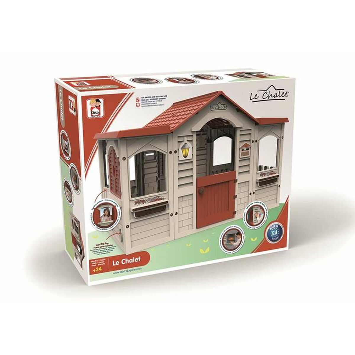 8410788896504 - Kinderspielhaus Le Chalet 156 x 103 x 104 cm