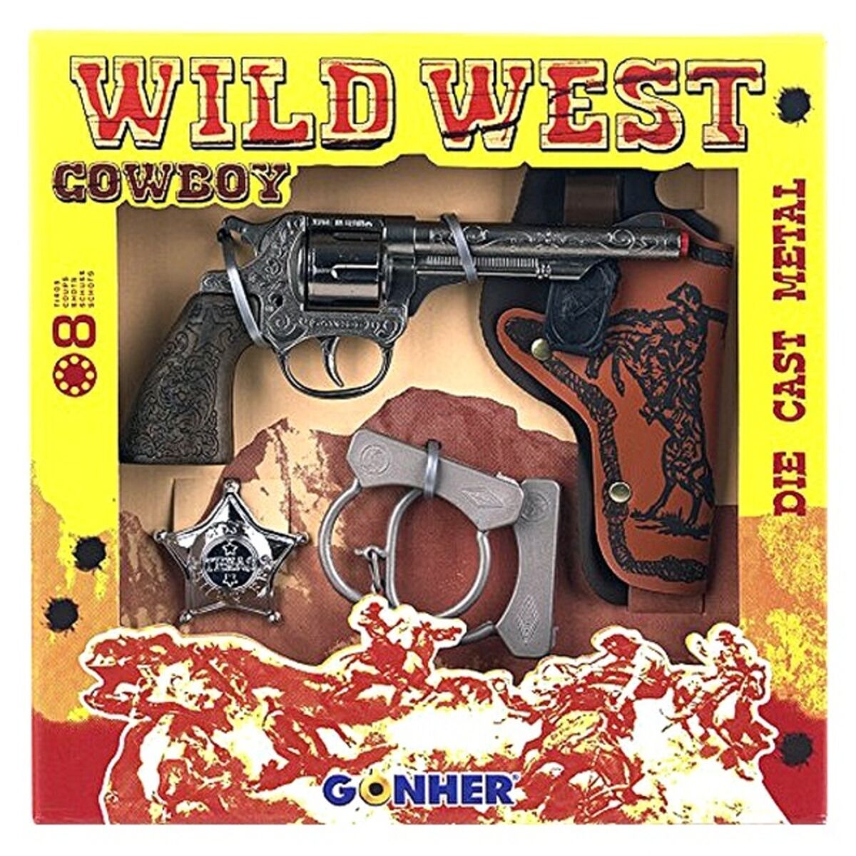 8410982015701 - Wilder Westen Pistolen-Set 157 0 (5 pcs) 8410982015701 - Wilder Westen Pistolen-Set 157 0 (5 pcs)