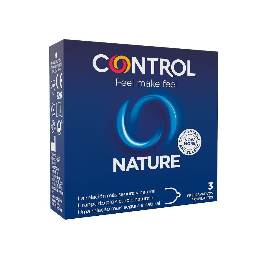 8411134138910 - CONTROL - ADAPTA NATURE KONDOME 3 EINHEITEN