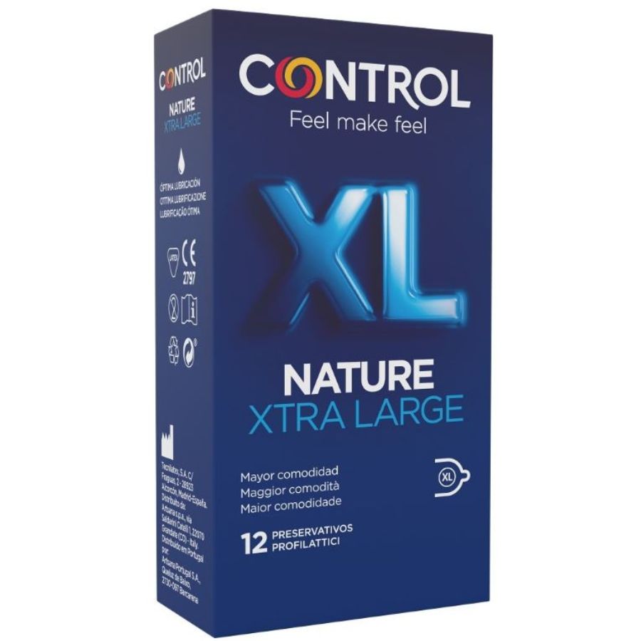 8411134139610 - CONTROL - ADAPTA NATURE XL CONDOMS 12 UNITS