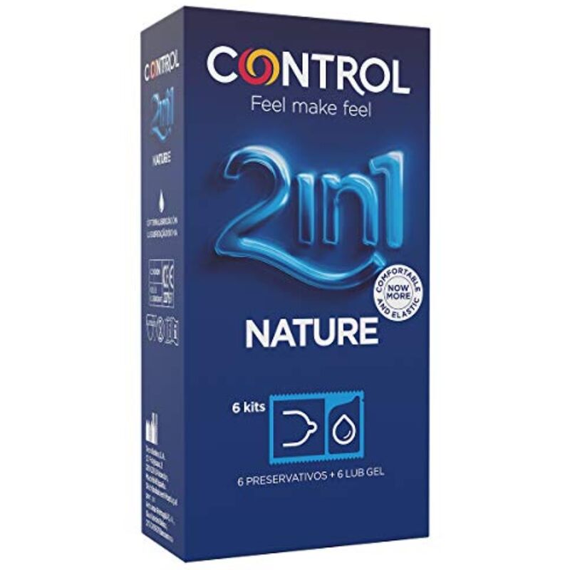 8411134140494 - CONTROL - DUO NATURA 2-1 KONSERVIERUNGSMITTEL + GEL 6 EINHEITEN 8411134140494 - CONTROL - DUO NATURA 2-1 KONSERVIERUNGSMITTEL + GEL 6 EINHEITEN