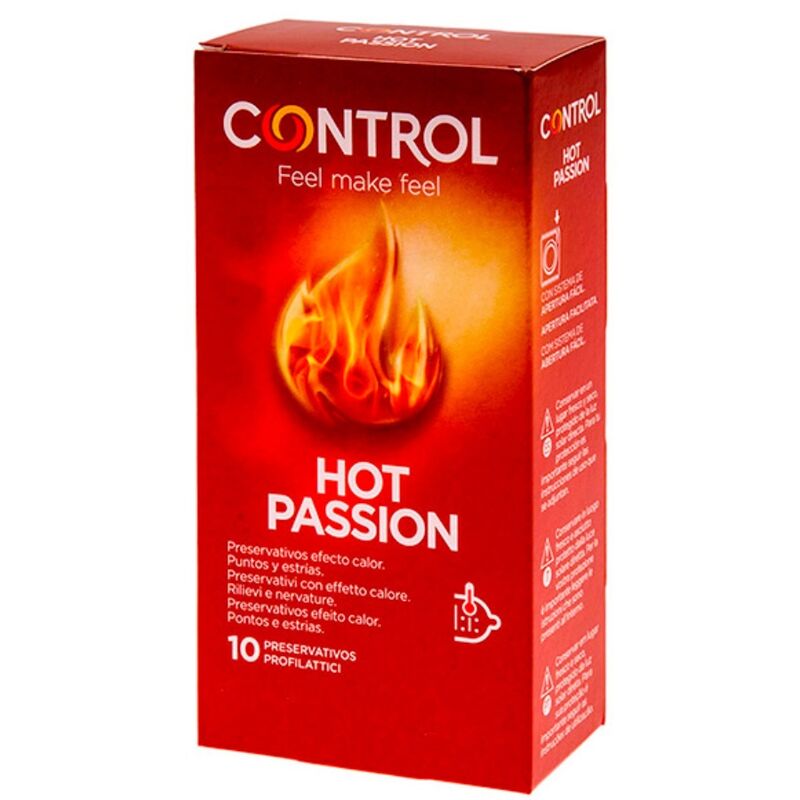 8411134140692 - CONTROL - HOT PASSION WÄRMEEFFEKT 10 EINHEITEN