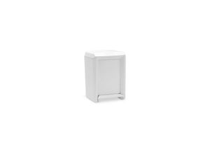 8411801430316 - Cubo pedal baÑo olympia blanco