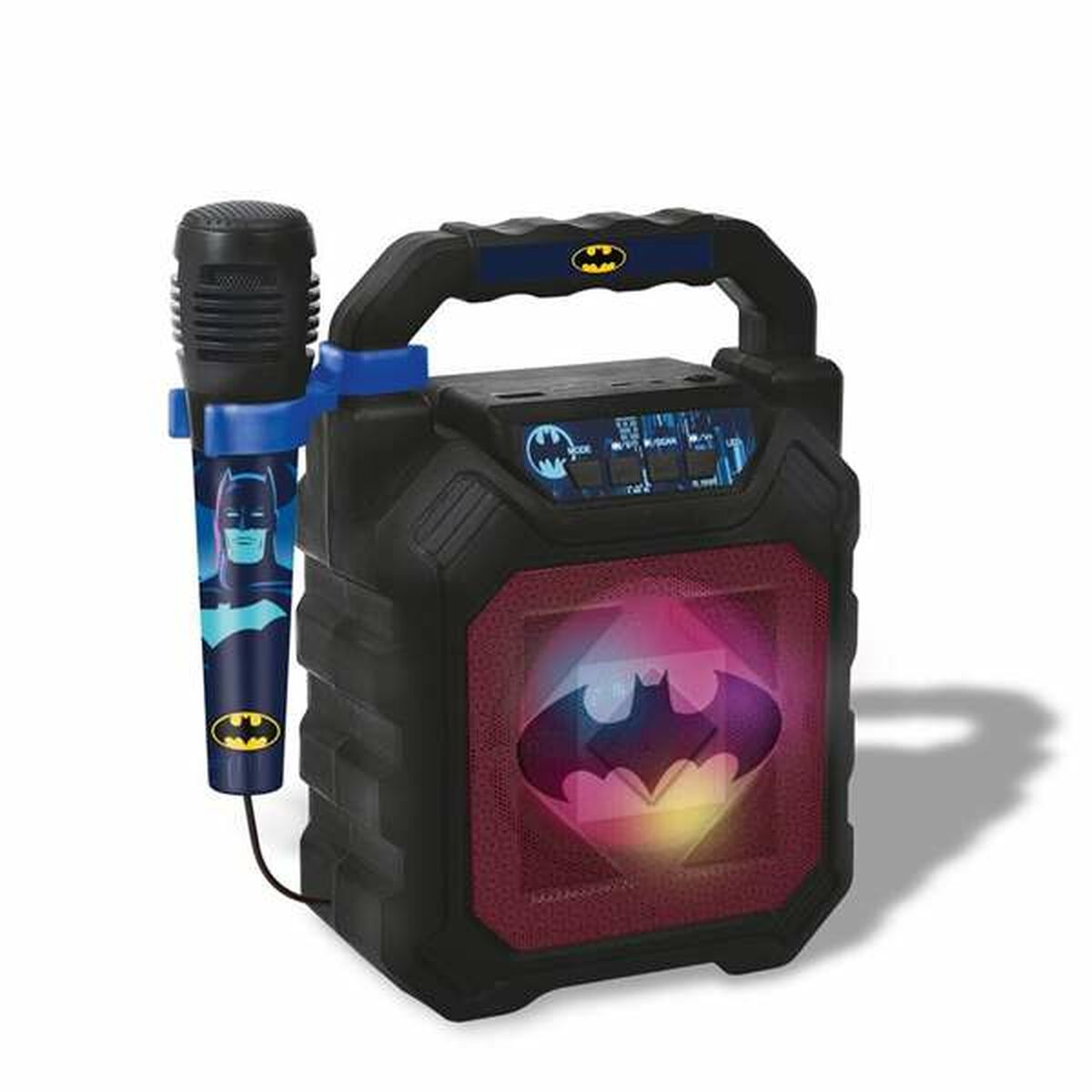 8411865034765 - Lautsprecher mit Karaoke Mikrofon Batman 8411865034765 - Lautsprecher mit Karaoke Mikrofon Batman