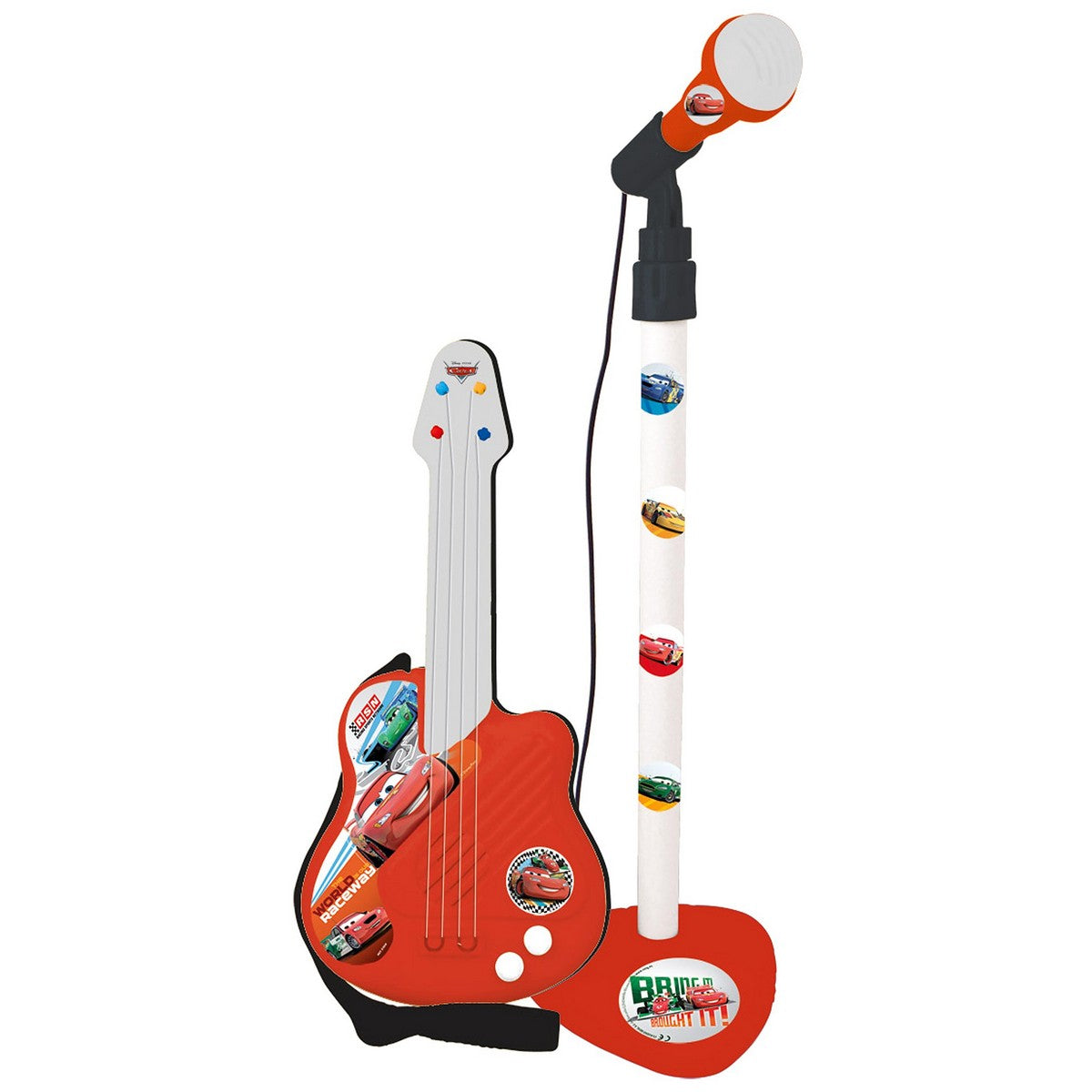 8411865053094 - Musikanlage Mikrofon Kindergitarre Rot 8411865053094 - Musikanlage Mikrofon Kindergitarre Rot