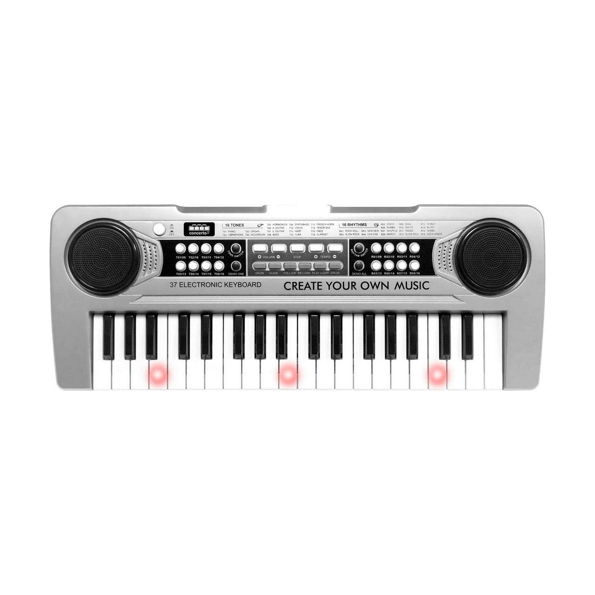 8411865089215 - Educational Learning Piano Grey