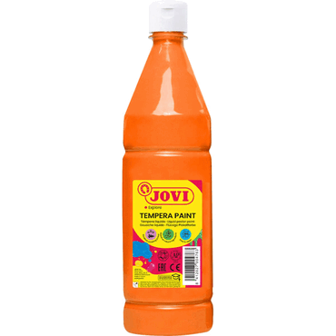 8412027004763 - Flüssige Plakatfarbe 1000ml Flasche orange
