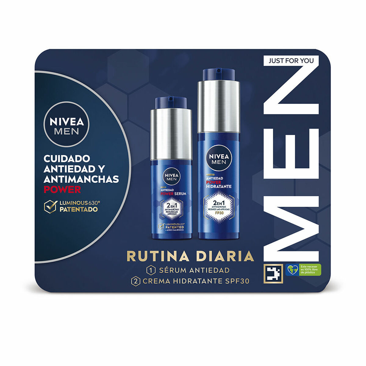 8412300052597 - Unisex-Kosmetik-Set NIVEA MEN 2 Stücke