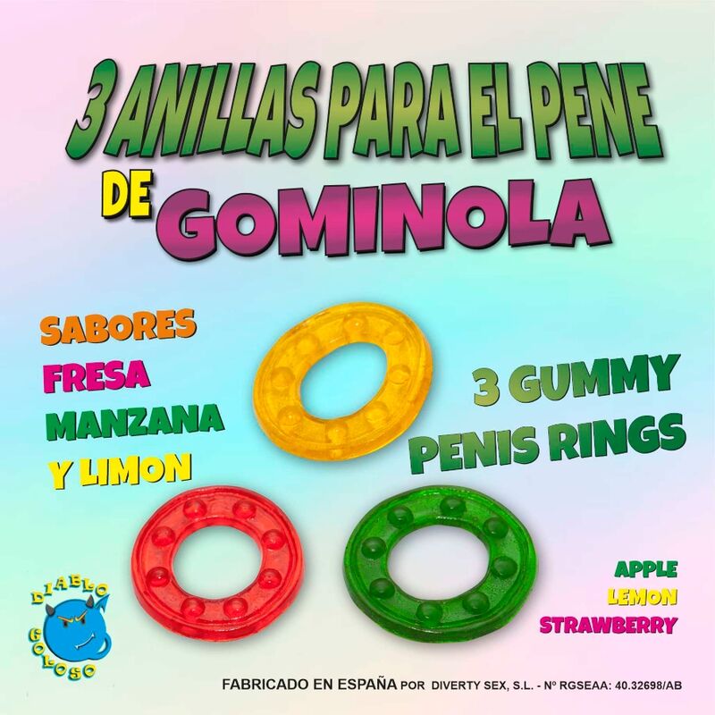 8412345046865 - ? 3 GUMMY-RINGE