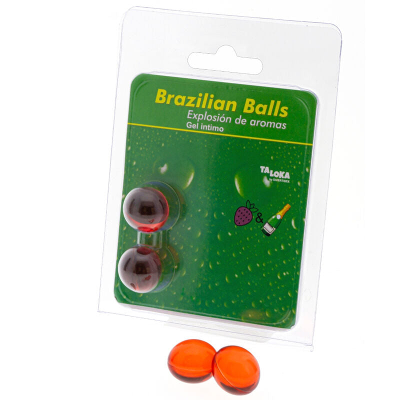 8412345047275 - - 2 BRASILIANISCHE KUGELN ERDBEER & CHAMPAGNER-INTIM-GEL 8412345047275 - - 2 BRASILIANISCHE KUGELN ERDBEER & CHAMPAGNER-INTIM-GEL