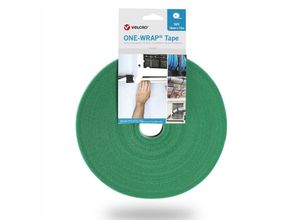 8412355641326 - One Wrap® Klettband 25m und 16 mm breit grün (VEL-OW64132) - Velcro