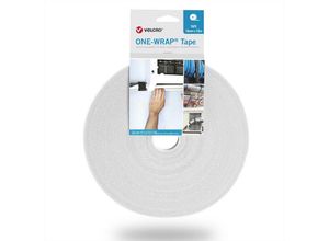 8412355641395 - One Wrap® Klettband 25m und 20 mm breit weiß (VEL-OW64139) - Velcro