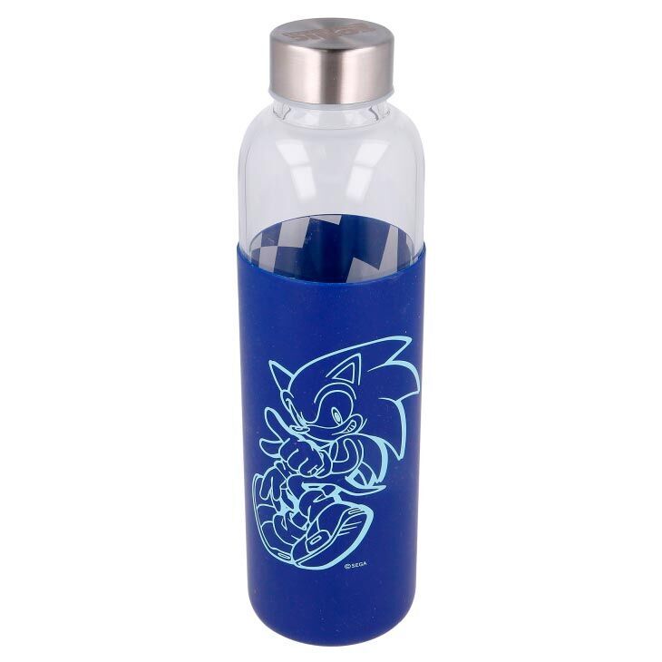 8412497004935 - Trinkflasche Schutzglas aus Silikon Sonic The Hedgehog