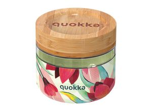 8412497401222 - Quokka Deli Food Jar – Lebensmittelbehälter Lunchbox aus Glas 500 ml (Frühling)