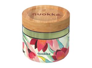 8412497401321 - Quokka Deli Food Jar – Lebensmittelbehälter Lunchbox aus Glas 820 ml (Frühling)