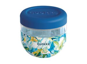 8412497401345 - Quokka Bubble Food Jar - Lebensmittelbehälter   Lunchbox 770 ml (Blaue Pfingstrosen)