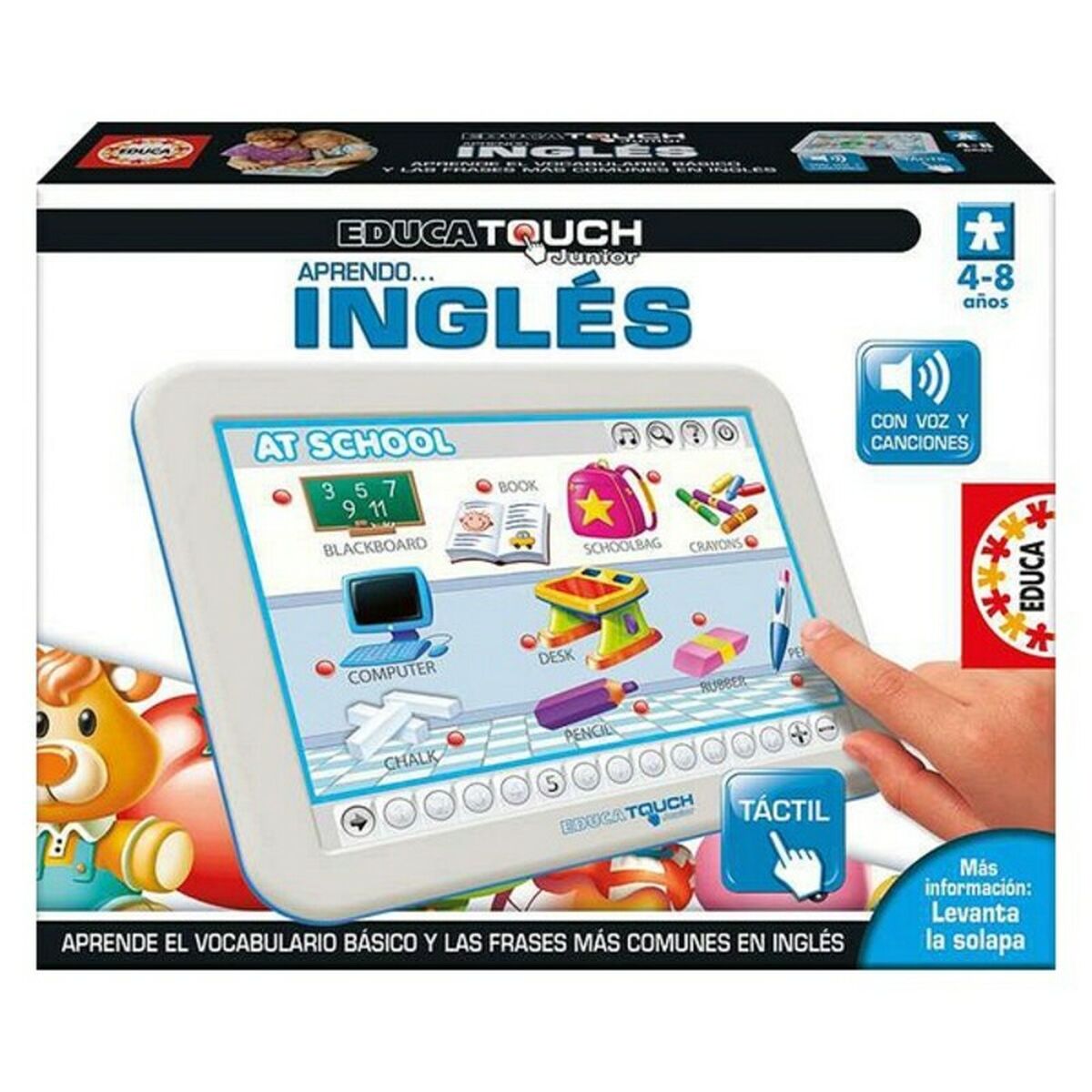 8412668154384 - Lernspiel Ich lerne Englisch Touch Junior (EN)