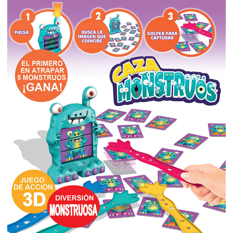 8412668188617 - Gesellschaftsspiele Caza Monstruos 8412668188617 - Gesellschaftsspiele Caza Monstruos